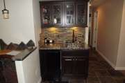 Basement wet bar
