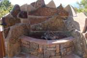 Oudoor Living - custom fireplace