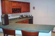 Basement wet bar